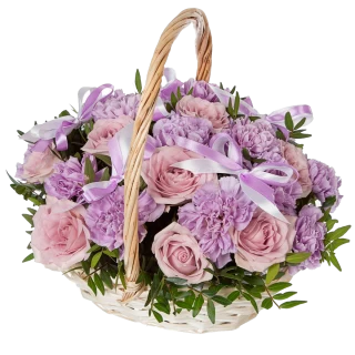 Композиция в корзине «Мелодия души»